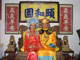 Lily and Shi Gong in Imperial outfits at the Summer Palace