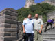 Colin and Shi Gong on the Great Wall of China
