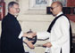 Co Lau being presented with his First Degree