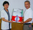 Shi Gong and the Director of the China Academy of Traditional Chinese Medicine
